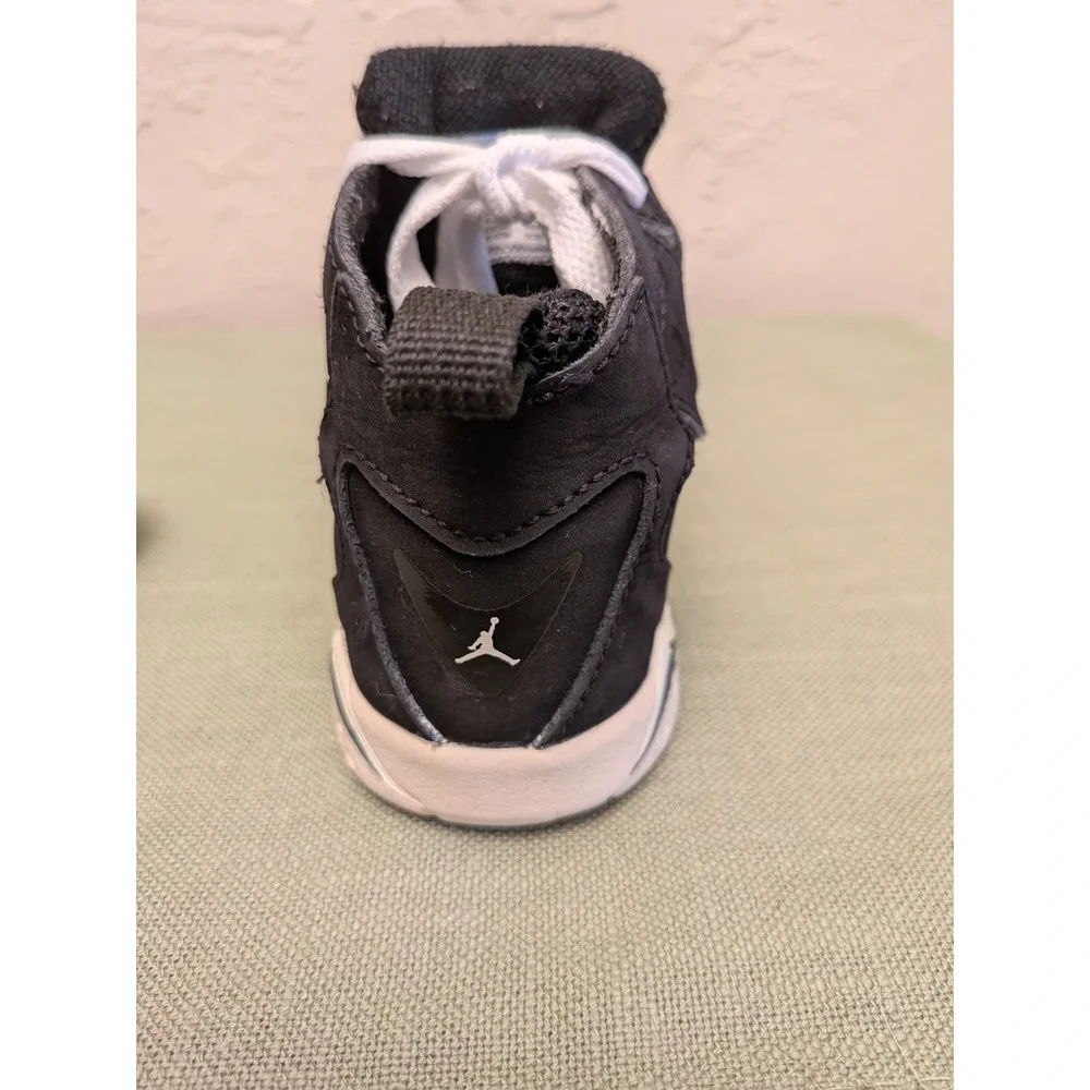 Kids Jordan True Flight‎ Black White Shoes Toddler Size 9C